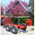 Log Trailer 1T 3T 5T 8T 10T 12T loading capacity